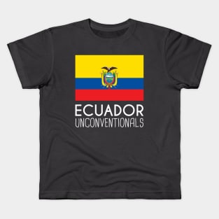 Ecuador Unconventionals (Dark Bg) Kids T-Shirt
